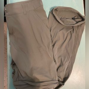 Columbia 16L Sage Green‎ Omni-Shield Zip Off Pants